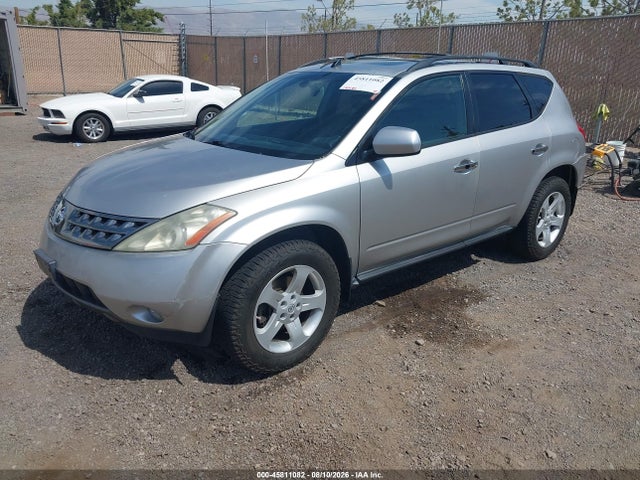 2005 Nissan Murano Sl მანქანა იყიდება აუქციონზე, vin: JN8AZ08W35W402266, აუქციონის ნომერი: 45811082