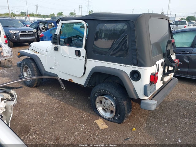 Aukcja sprzedaży 2002 Jeep Wrangler Sport, vin: 1J4FA49SX2P766762, numer aukcji: 45811211
