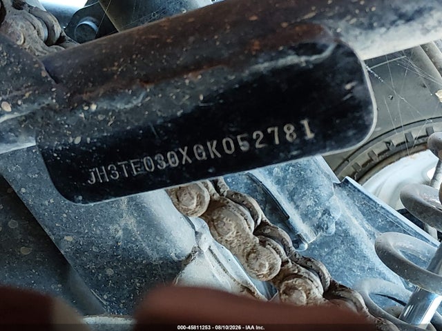 45811253 :رقم المزاد ، JH3TE030XGK052781 vin ، 1986 Honda Trx200 Sx مزاد بيع