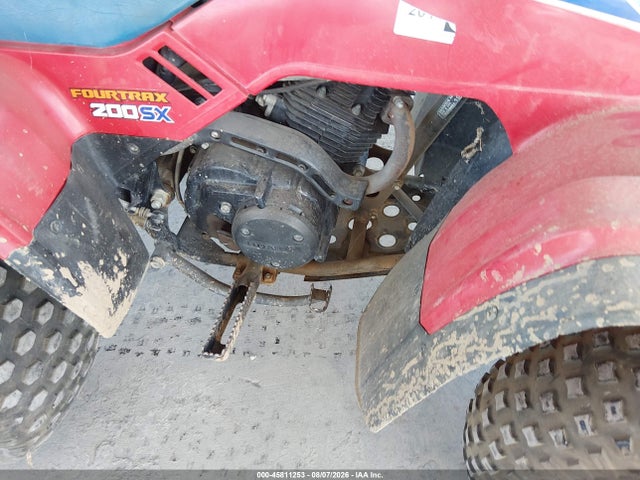 45811253 :رقم المزاد ، JH3TE030XGK052781 vin ، 1986 Honda Trx200 Sx مزاد بيع