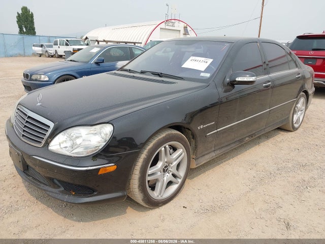 2005 Mercedes-benz S 55 Amg მანქანა იყიდება აუქციონზე, vin: WDBNG74J05A453175, აუქციონის ნომერი: 45811258