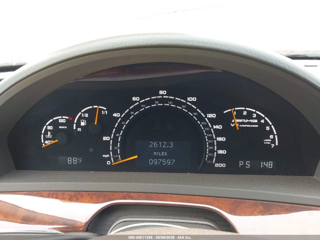 2005 Mercedes-benz S 55 Amg მანქანა იყიდება აუქციონზე, vin: WDBNG74J05A453175, აუქციონის ნომერი: 45811258