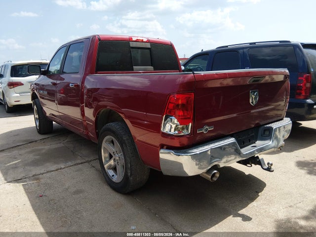 45811303 :رقم المزاد ، 1C6RD6LT9CS312998 vin ، 2012 Ram 1500 Lone Star مزاد بيع