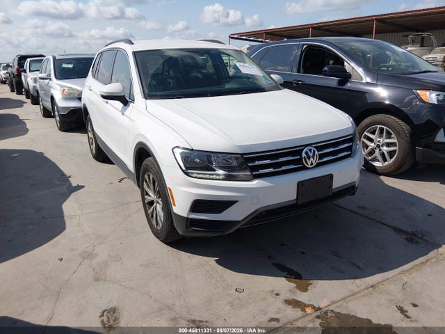45811331 :رقم المزاد ، 3VV3B7AX3KM187974 vin ، 2019 Volkswagen Tiguan 2.0t Se/2.0t Sel/2.0t Sel R-line/2.0t Sel R-line Black مزاد بيع