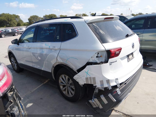 45811331 :رقم المزاد ، 3VV3B7AX3KM187974 vin ، 2019 Volkswagen Tiguan 2.0t Se/2.0t Sel/2.0t Sel R-line/2.0t Sel R-line Black مزاد بيع