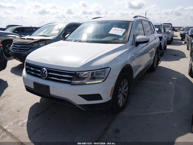 45811331 :رقم المزاد ، 3VV3B7AX3KM187974 vin ، 2019 Volkswagen Tiguan 2.0t Se/2.0t Sel/2.0t Sel R-line/2.0t Sel R-line Black مزاد بيع
