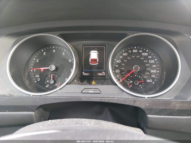 45811331 :رقم المزاد ، 3VV3B7AX3KM187974 vin ، 2019 Volkswagen Tiguan 2.0t Se/2.0t Sel/2.0t Sel R-line/2.0t Sel R-line Black مزاد بيع