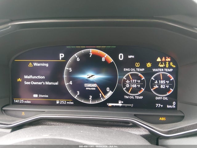 45811381 :رقم المزاد ، JN1BZ4BHXSM412286 vin ، 2025 Nissan Z Performance Automatic Transmission مزاد بيع