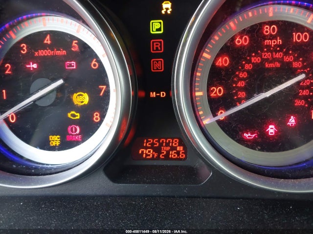 2009 Mazda Mazda6 S Grand Touring მანქანა იყიდება აუქციონზე, vin: 1YVHP82B595M28278, აუქციონის ნომერი: 45811449
