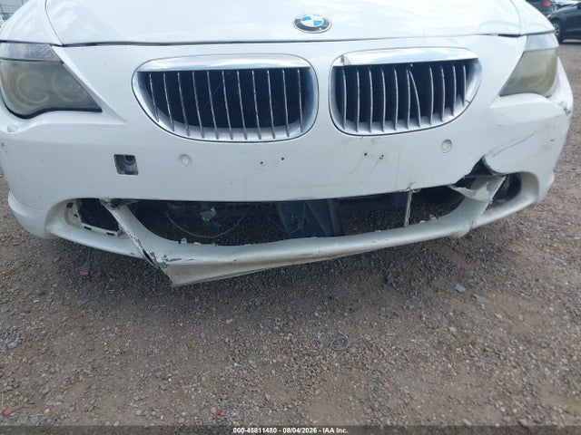 45811480 :رقم المزاد ، WBAEH13496CR49506 vin ، 2006 Bmw 650i مزاد بيع