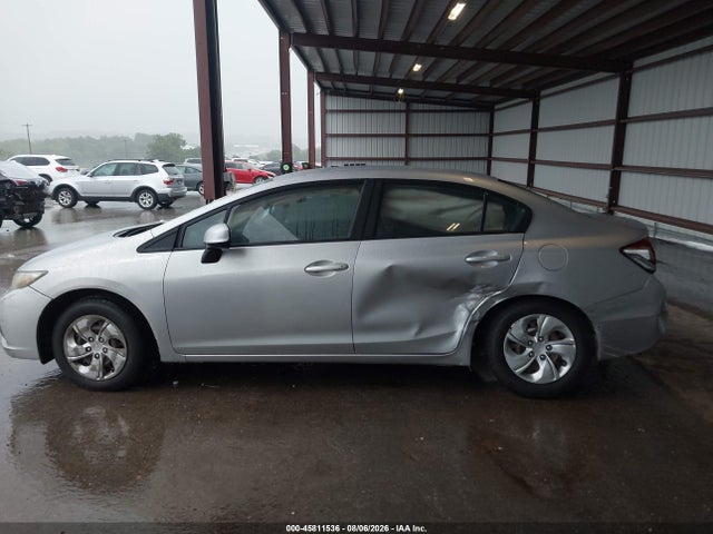 45811536 :رقم المزاد ، 19XFB2F59DE027231 vin ، 2013 Honda Civic Lx مزاد بيع