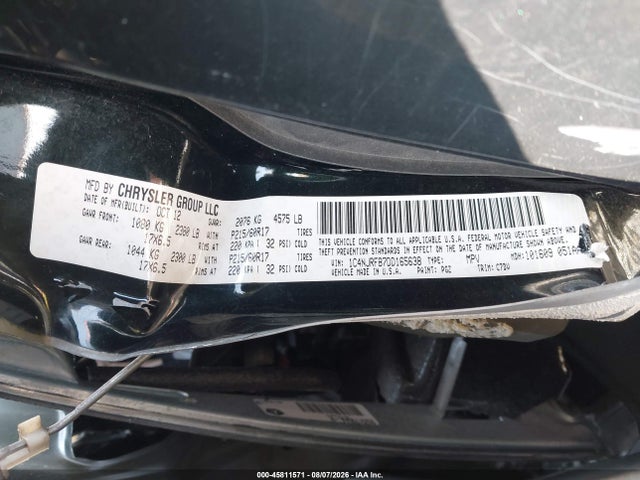 Aukcja sprzedaży 2013 Jeep Patriot Latitude, vin: 1C4NJRFB7DD165638, numer aukcji: 45811571