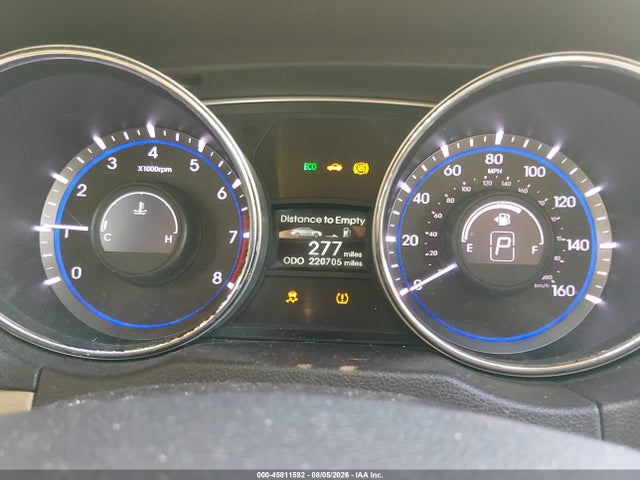 45811592 :رقم المزاد ، 5NPEB4AC0DH757750 vin ، 2013 Hyundai Sonata Gls مزاد بيع
