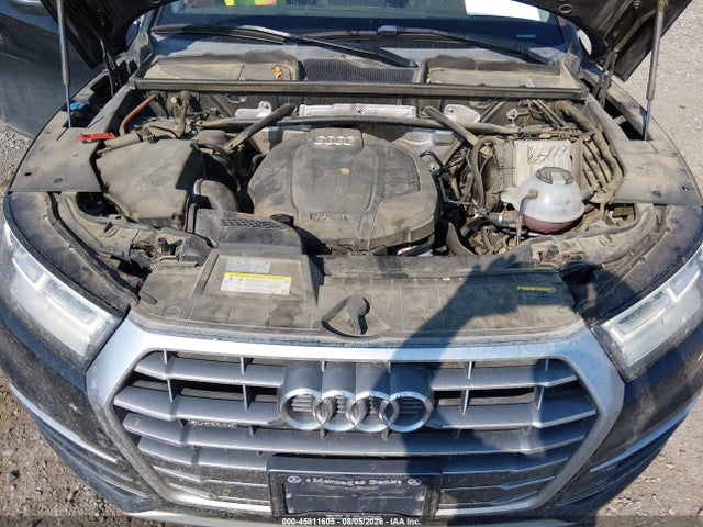 2018 Audi Q5 2.0t Premium/2.0t Tech Premium მანქანა იყიდება აუქციონზე, vin: WA1BNAFY0J2007060, აუქციონის ნომერი: 45811605