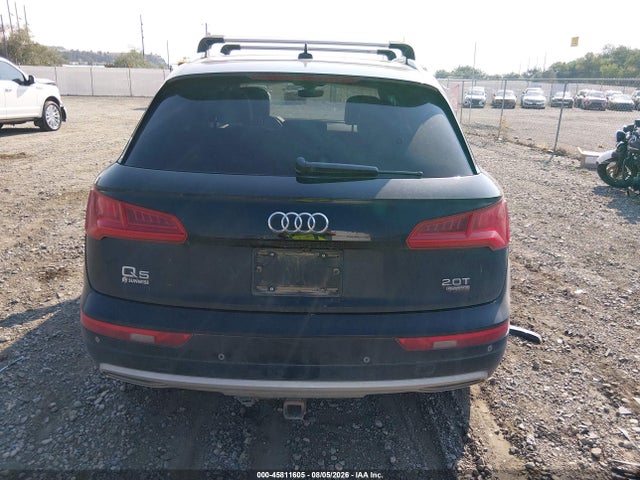 2018 Audi Q5 2.0t Premium/2.0t Tech Premium მანქანა იყიდება აუქციონზე, vin: WA1BNAFY0J2007060, აუქციონის ნომერი: 45811605