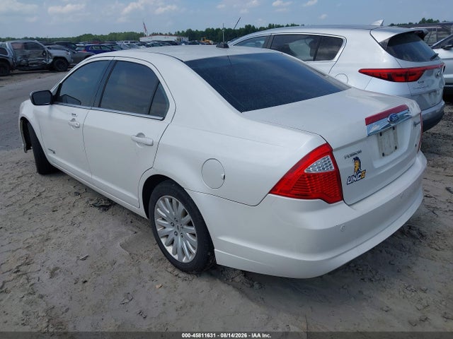 2010 Ford Fusion Hybrid მანქანა იყიდება აუქციონზე, vin: 3FADP0L3XAR179075, აუქციონის ნომერი: 45811631