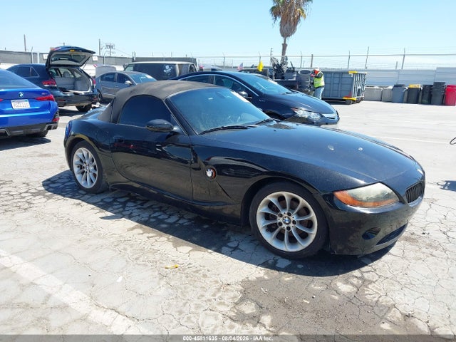 2003 Bmw Z4 2.5i მანქანა იყიდება აუქციონზე, vin: 4USBT33473LS44810, აუქციონის ნომერი: 45811635