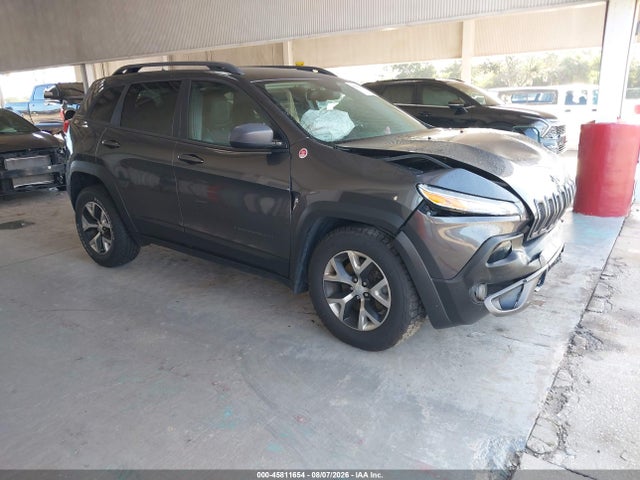 45811654 :رقم المزاد ، 1C4PJMBS2HW582290 vin ، 2017 Jeep Cherokee Trailhawk مزاد بيع