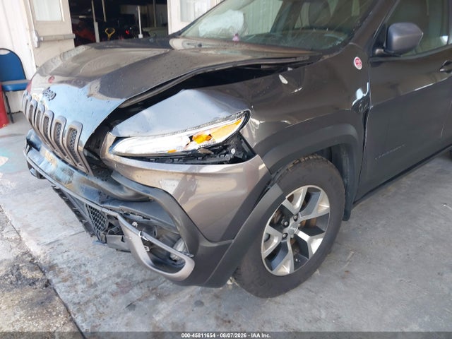 45811654 :رقم المزاد ، 1C4PJMBS2HW582290 vin ، 2017 Jeep Cherokee Trailhawk مزاد بيع