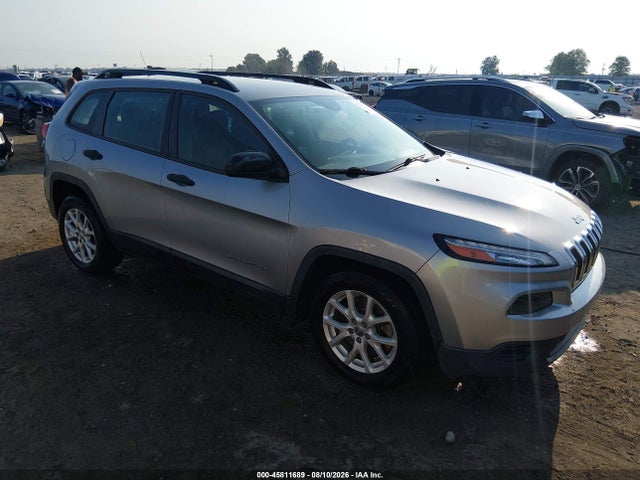 Продажа на аукционе авто 2015 Jeep Cherokee Sport, vin: 1C4PJLAB8FW579421, номер лота: 45811689