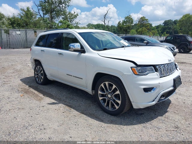 45811693 :رقم المزاد ، 1C4RJFCG6JC449277 vin ، 2018 Jeep Grand Cherokee Overland 4x4 مزاد بيع