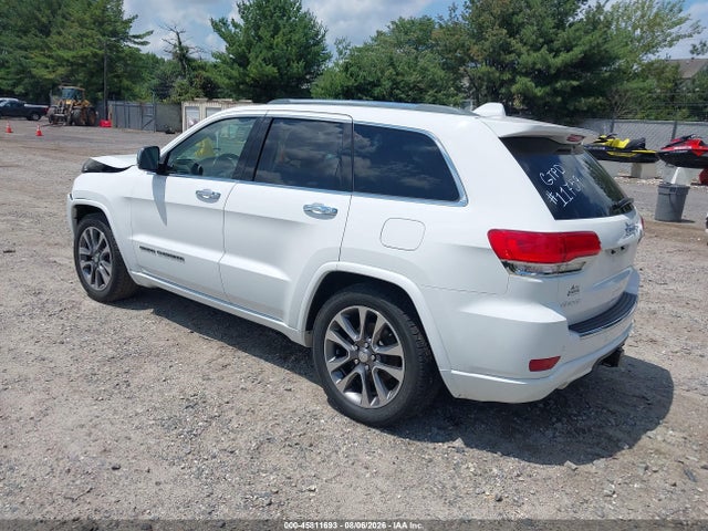 45811693 :رقم المزاد ، 1C4RJFCG6JC449277 vin ، 2018 Jeep Grand Cherokee Overland 4x4 مزاد بيع