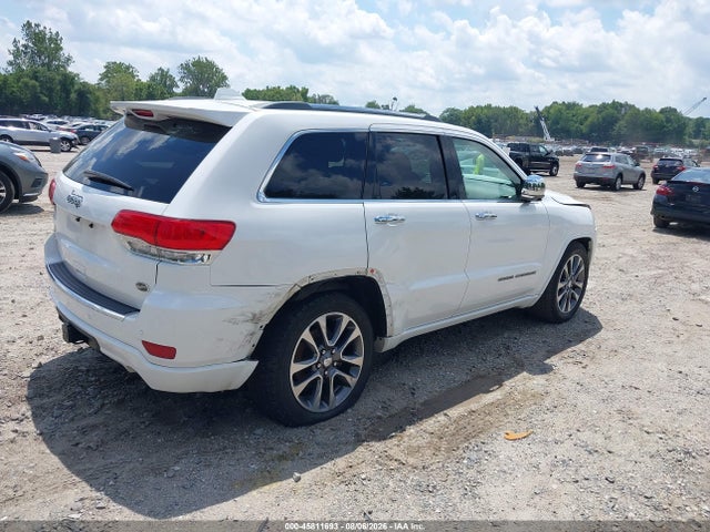 45811693 :رقم المزاد ، 1C4RJFCG6JC449277 vin ، 2018 Jeep Grand Cherokee Overland 4x4 مزاد بيع