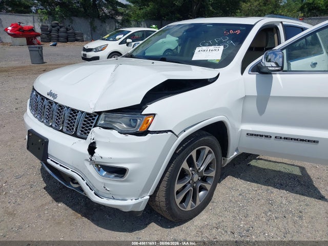 45811693 :رقم المزاد ، 1C4RJFCG6JC449277 vin ، 2018 Jeep Grand Cherokee Overland 4x4 مزاد بيع
