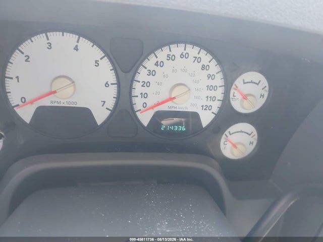 45811736 :رقم المزاد ، 1D7HA16N26J238515 vin ، 2006 Dodge Ram 1500 Slt مزاد بيع
