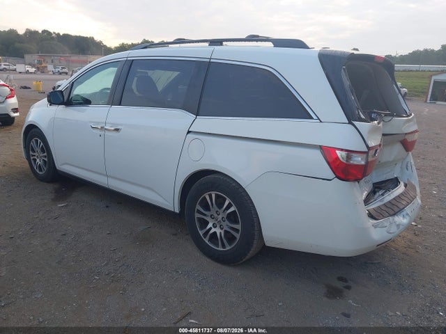 2013 Honda Odyssey Ex-l მანქანა იყიდება აუქციონზე, vin: 5FNRL5H64DB086957, აუქციონის ნომერი: 45811737