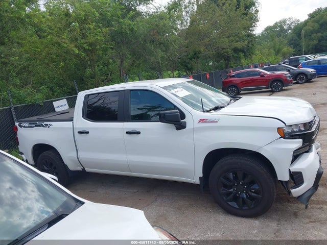 45811740 :رقم المزاد ، 3GCUYEED8NG180527 vin ، 2022 Chevrolet Silverado 1500 Ltd 4wd  Short Bed Rst مزاد بيع