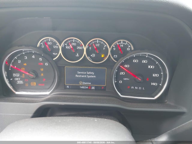 45811740 :رقم المزاد ، 3GCUYEED8NG180527 vin ، 2022 Chevrolet Silverado 1500 Ltd 4wd  Short Bed Rst مزاد بيع