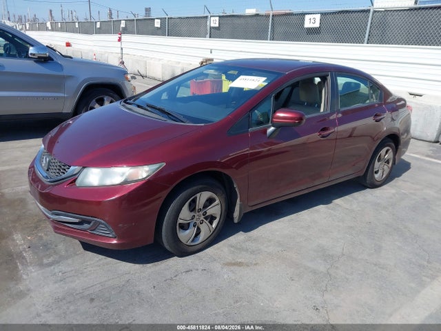 Honda Civic Lx 2014 19XFB2F54EE206357 Image 2