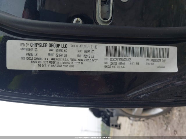 Продаж на аукціоні авто 2014 Dodge Dart Gt, vin: 1C3CDFEB7ED676965, номер лоту: 45811856