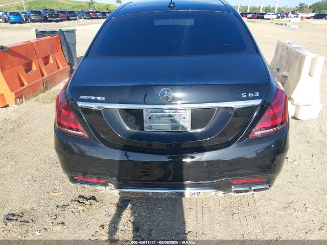Aukcja sprzedaży 2019 Mercedes-benz Amg S 63 4matic, vin: WDDUG8JB9KA495183, numer aukcji: 45811881