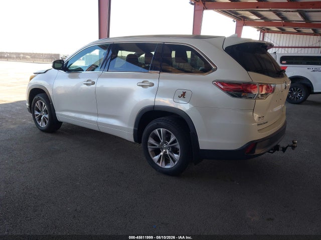 Toyota Highlander Xle V6 2014 5TDJKRFH9ES047936 Image 3