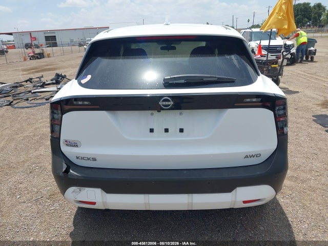 Aukcja sprzedaży 2025 Nissan Kicks Sv Intelligent Awd, vin: 3N8AP6CB6SL365812, numer aukcji: 45812006