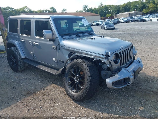 Продажа на аукционе авто 2021 Jeep Wrangler Unlimited High Altitude 4x4, vin: 1C4HJXEN1MW627323, номер лота: 45812092