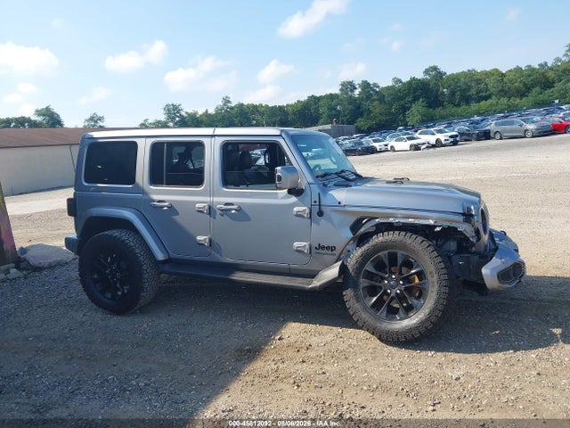 Продажа на аукционе авто 2021 Jeep Wrangler Unlimited High Altitude 4x4, vin: 1C4HJXEN1MW627323, номер лота: 45812092