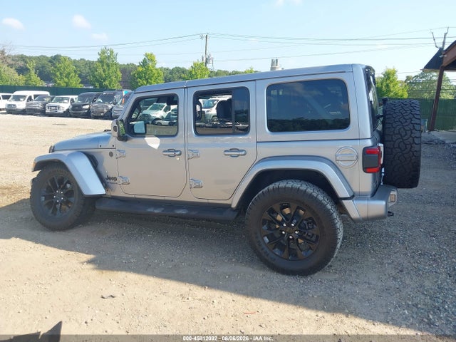 Продажа на аукционе авто 2021 Jeep Wrangler Unlimited High Altitude 4x4, vin: 1C4HJXEN1MW627323, номер лота: 45812092