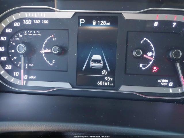 45812146 :رقم المزاد ، KM8JB3AE6NU044333 vin ، 2022 Hyundai Tucson Sel مزاد بيع
