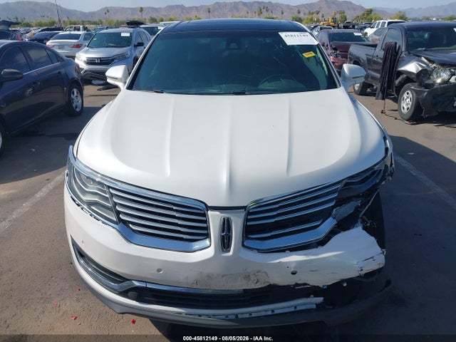 Aukcja sprzedaży 2016 Lincoln Mkx Reserve, vin: 2LMTJ8LP3GBL21122, numer aukcji: 45812149