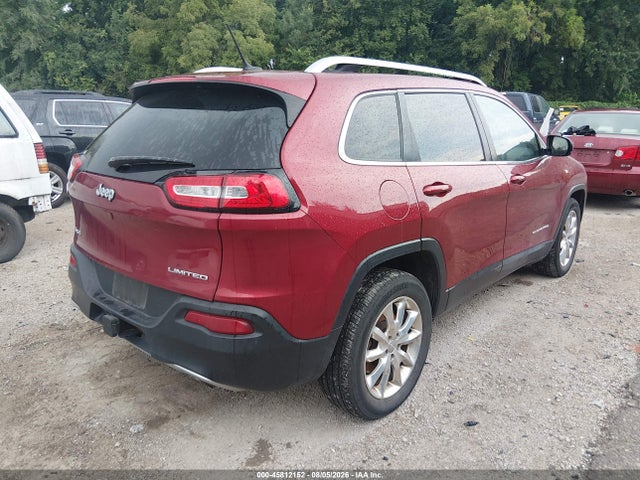 Aukcja sprzedaży 2014 Jeep Cherokee Limited, vin: 1C4PJMDS9EW216559, numer aukcji: 45812152