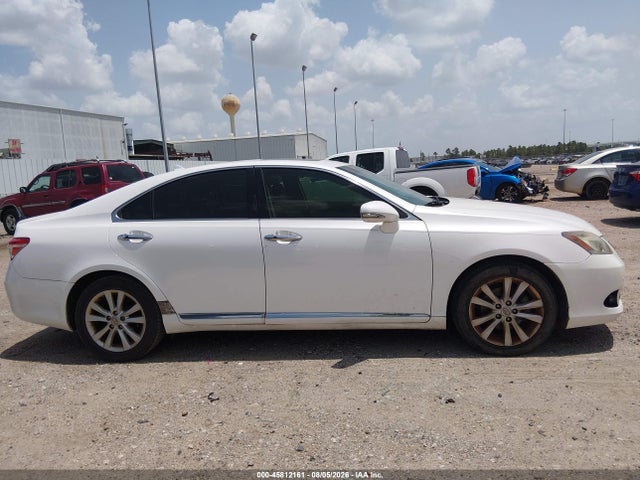 2012 Lexus Es 350 მანქანა იყიდება აუქციონზე, vin: JTHBK1EG9C2504665, აუქციონის ნომერი: 45812161