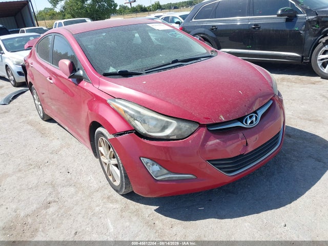 Продажа на аукционе авто 2014 Hyundai Elantra Se, vin: KMHDH4AE9EU166718, номер лота: 45812204