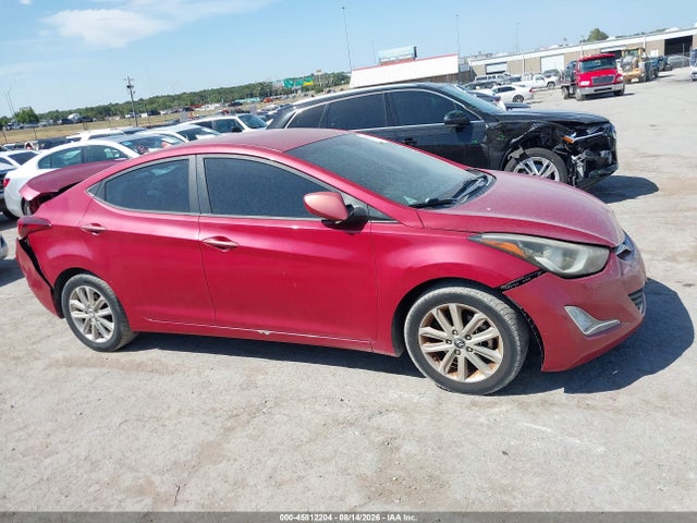 Продажа на аукционе авто 2014 Hyundai Elantra Se, vin: KMHDH4AE9EU166718, номер лота: 45812204