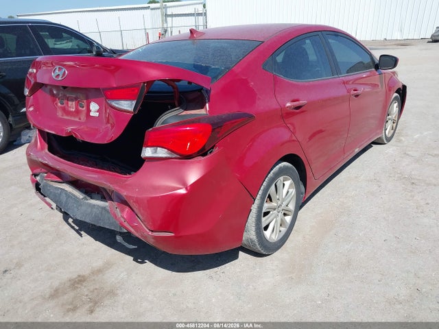 Продажа на аукционе авто 2014 Hyundai Elantra Se, vin: KMHDH4AE9EU166718, номер лота: 45812204