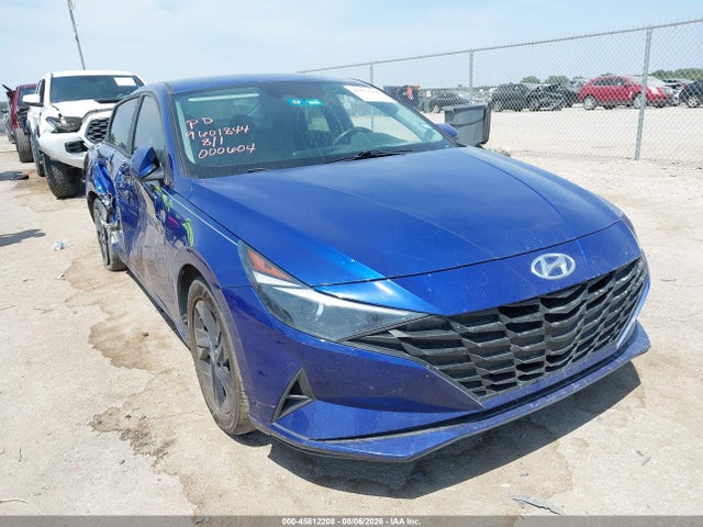 Aukcja sprzedaży 2021 Hyundai Elantra Sel, vin: 5NPLM4AG1MH000604, numer aukcji: 45812208