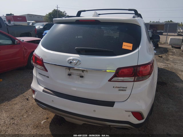 45812220 :رقم المزاد ، KM8SR4HF5HU203139 vin ، 2017 Hyundai Santa Fe Limited Ultimate مزاد بيع
