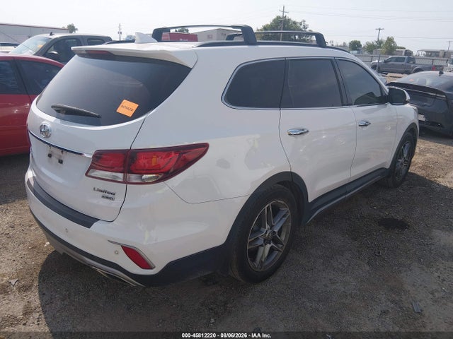 45812220 :رقم المزاد ، KM8SR4HF5HU203139 vin ، 2017 Hyundai Santa Fe Limited Ultimate مزاد بيع